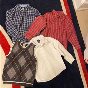 Boys bundle dress shirts